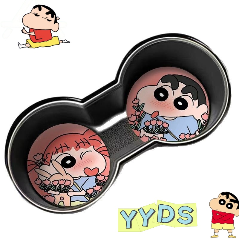 Car Accessories Japanese - Crayon Shin-chan Tatakan Mobil Kartun Lucu