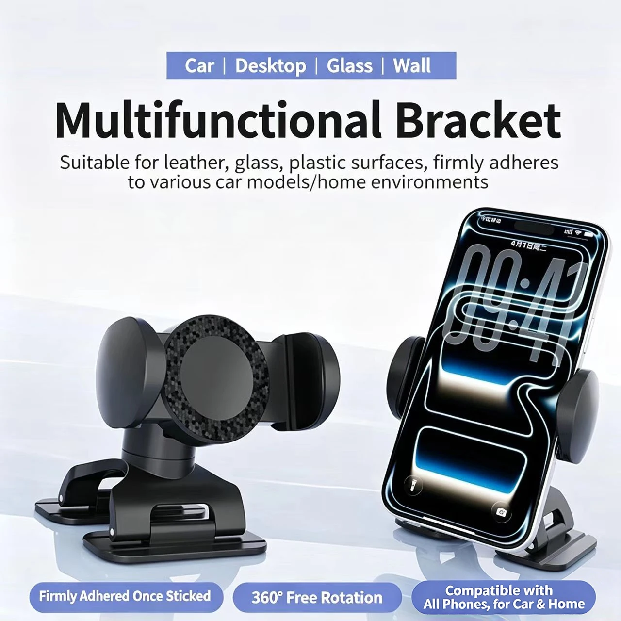 Car Phone Holder - Penyangga ponsel mobil yang dapat berputar