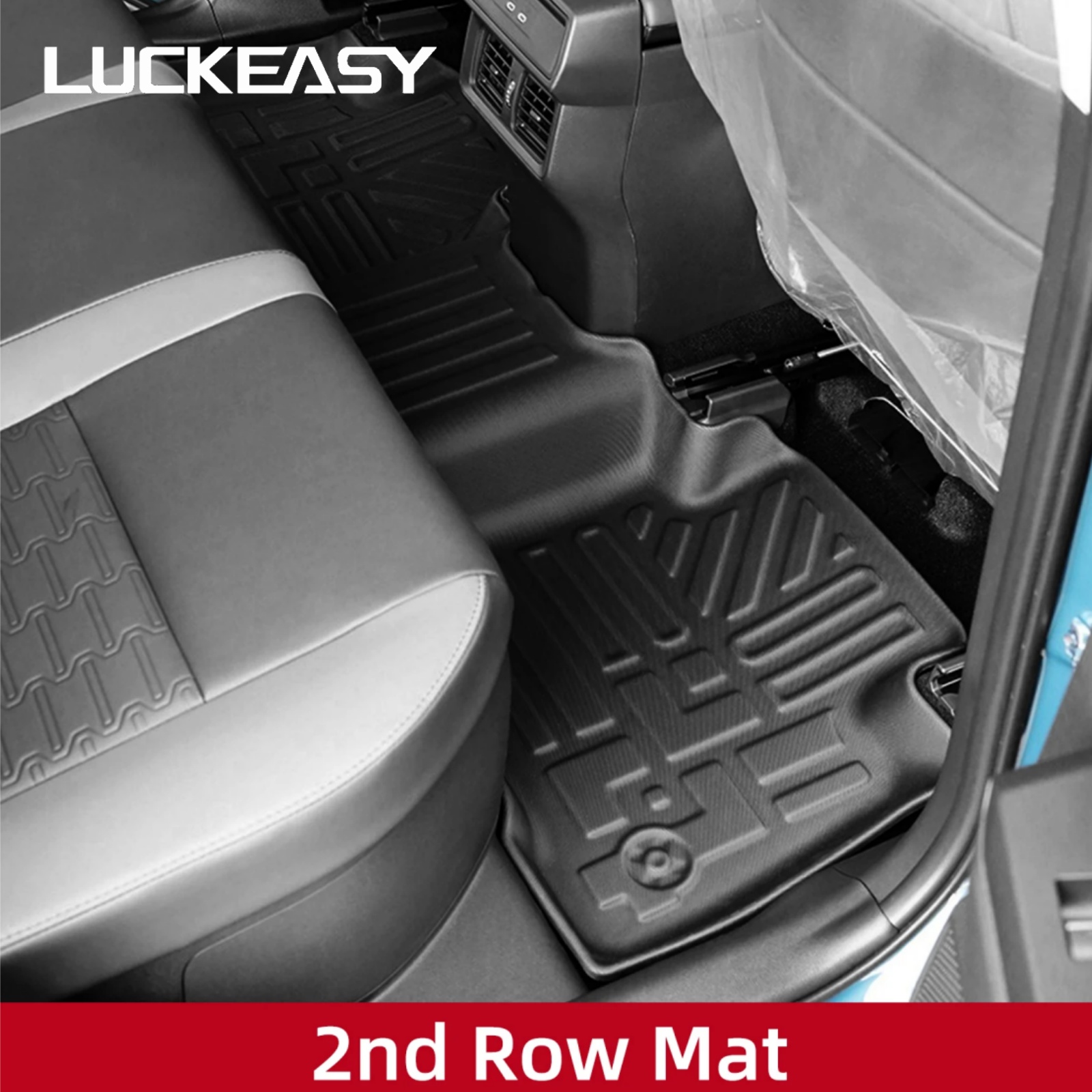 Car Floor Mat - LUCKEASY Karpet Lantai TPE All-Weather untuk