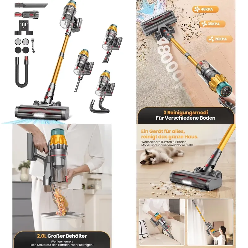 Car Vacuum - 45kpa 650w Penyedot Debu Tanpa Kabel