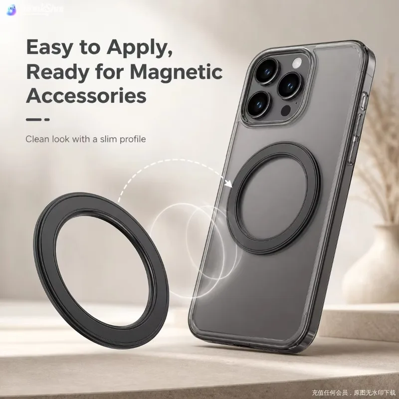 Car Phone Holder - Untuk dudukan ponsel dengan cincin magnet