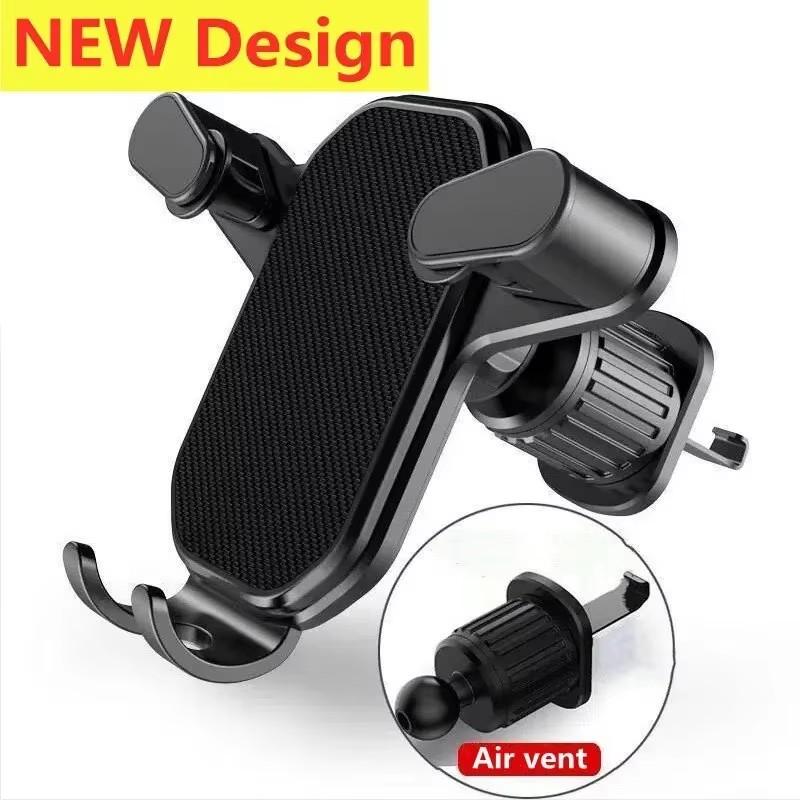Car Phone Holder - Penyangga Ponsel Universal dengan Pengait Mobil,