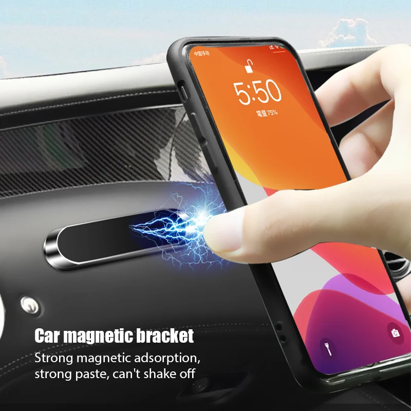 Car Phone Holder - Penyangga Telepon Magnetik untuk Mobil, Dapat