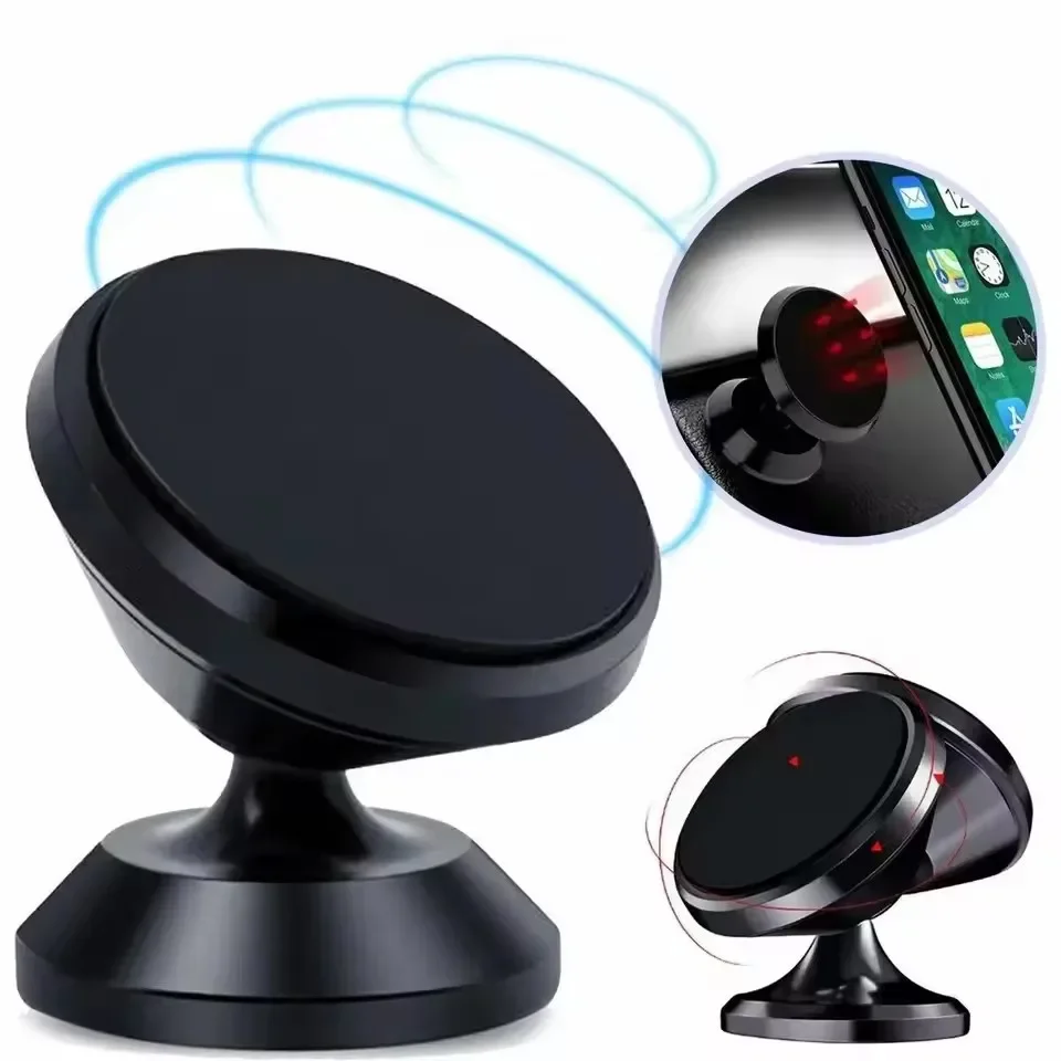 Car Phone Holder - Penyangga Ponsel Magnetik untuk Mobil, Dudukan