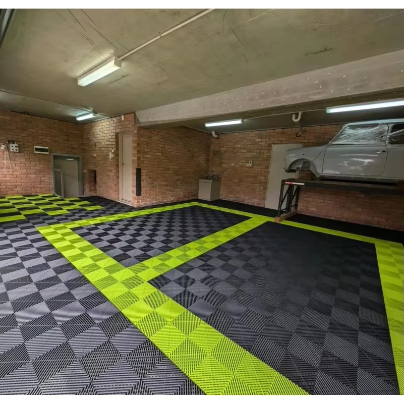 10 buah Ubin Lantai Garasi Mod - Car Floor Mat ulasan dan harga