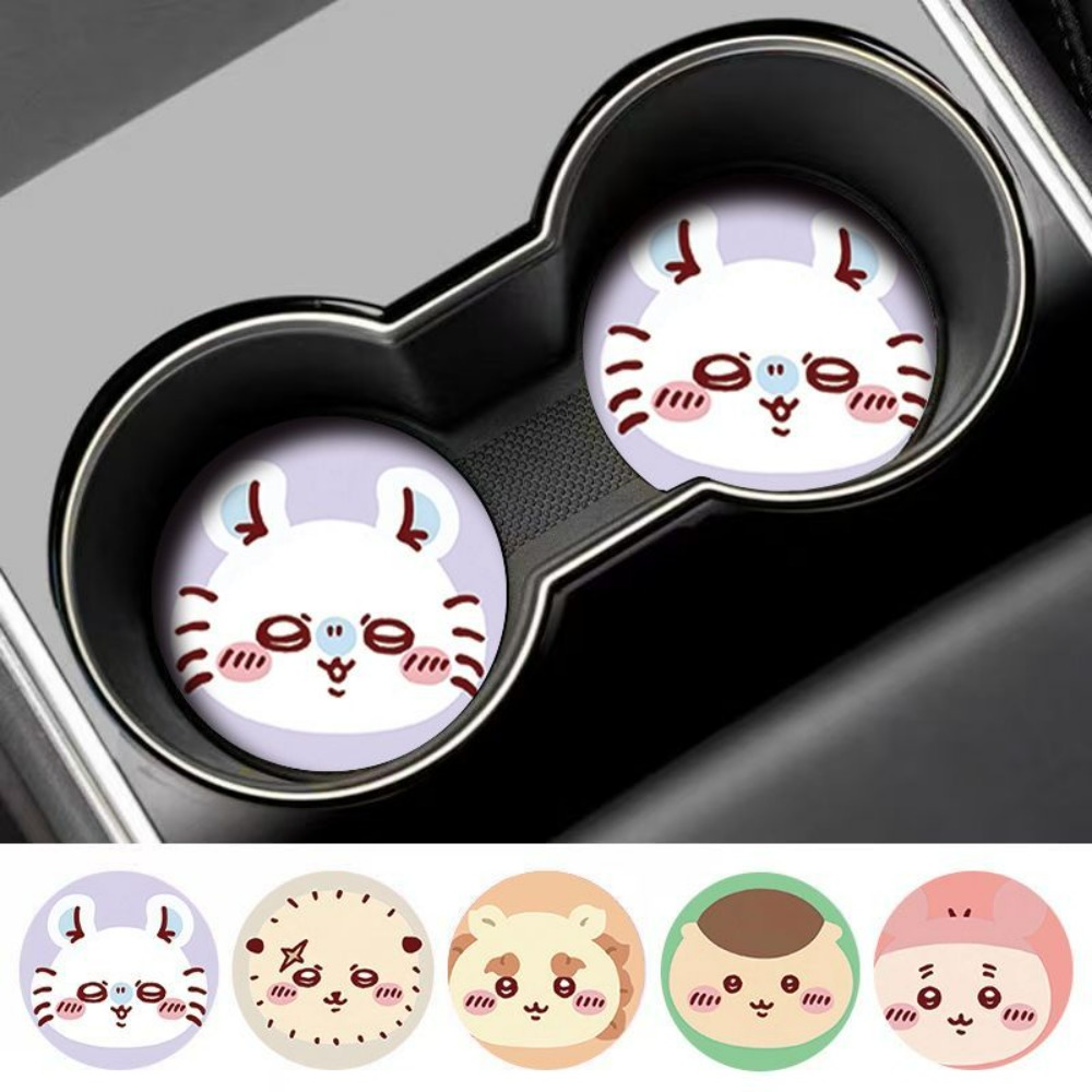 2 Buah Alas Cangkir Anti Selip - Car Accessories Japanese ulasan dan harga