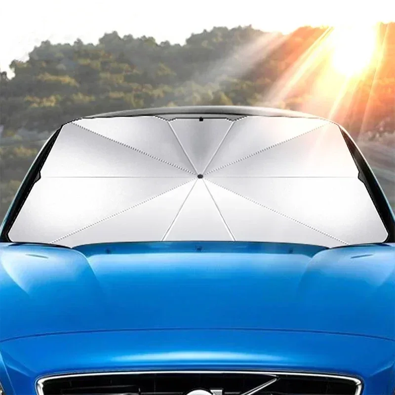 Kaca Depan Mobil Pelindung Pan - Windshield Sun Shade ulasan dan harga