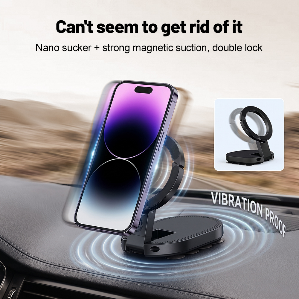 360 °   Penyangga Ponsel Magne - Car Cable Organizer ulasan dan harga