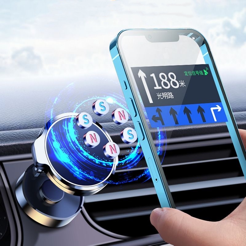 Penyangga Ponsel Magnetik Kuat - Car Phone Holder ulasan dan harga