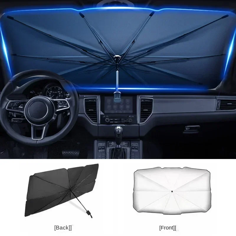 1 Buah Payung Pelindung Mataha - Windshield Sun Shade ulasan dan harga